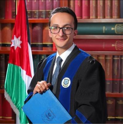 الطيب يُهنئ  القاضي مامون الراميني بحصول نجله محمد على شهادة الماجستير