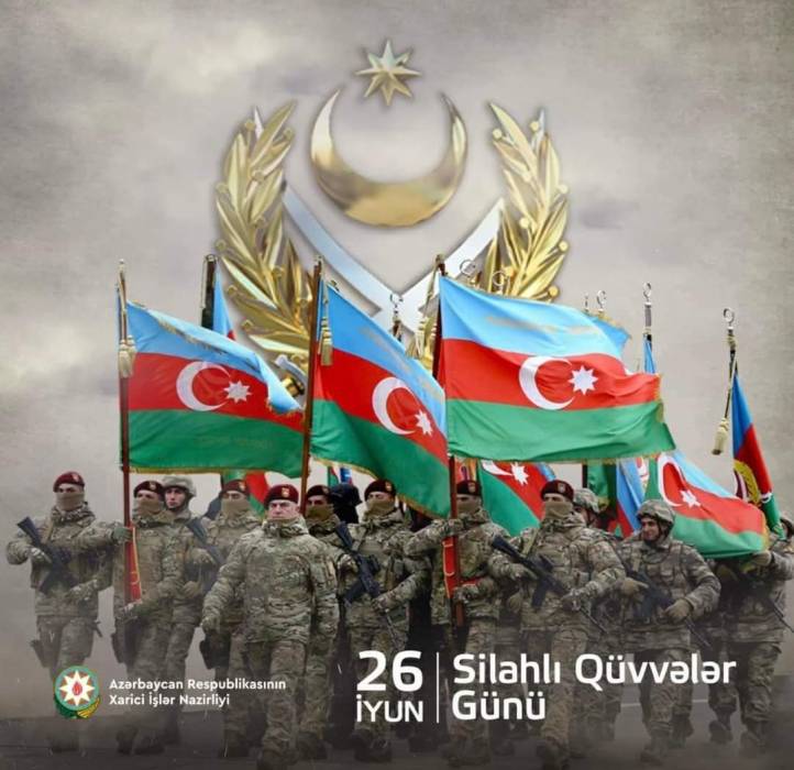 في الذكرى ال104 لتأسيس القوات المسلحة الاذربيجانية..تاريخ حافل بالانجازات العظيمة ورد العدوان