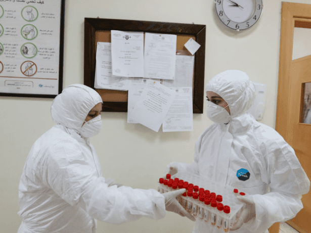 1350 اصابة جديدة بكورونا بفلسطين