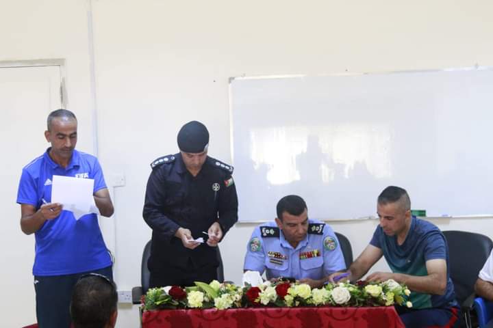 عقد أجتماع تنسيقي لبطولاتي الأمن العام السنوية (لشد الحبل و رماية البندقية)