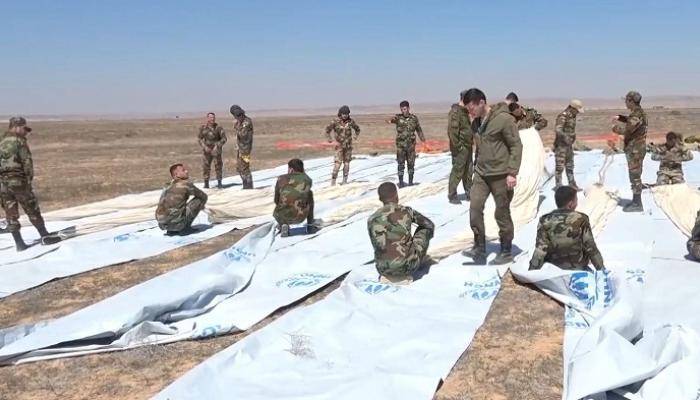 النمر السورية.. أول قفزة مظلية بإشراف روسي