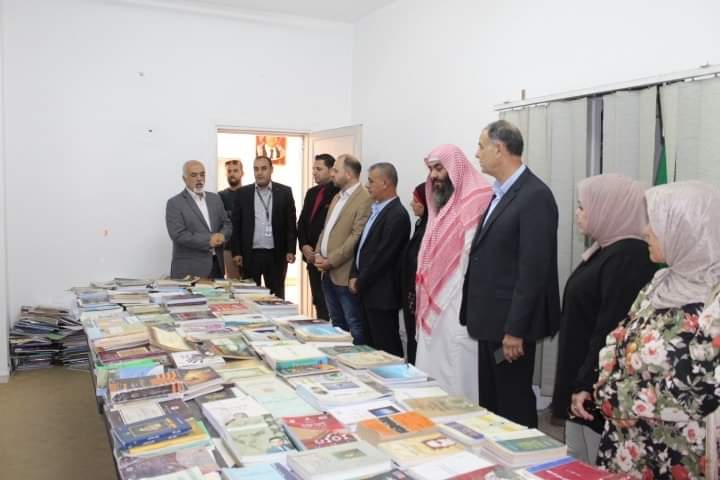 افتتاح معرض الكتاب المجاني في الرمثا وتوزيع 4000 الالاف كتاب مجان