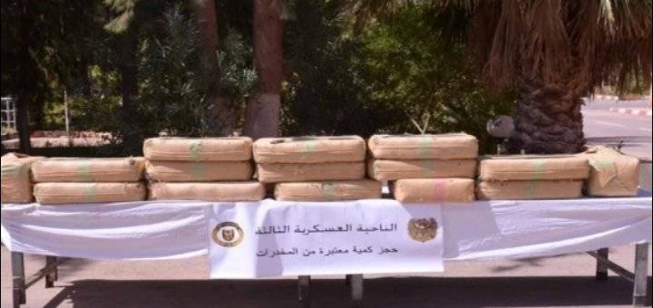 وزارة الدفاع الجزائرية:احبطت محاولات إدخال كميات ضخمة من المخدرات