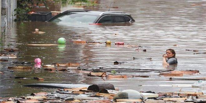 الأمطار الغزيرة والفيضانات تجتاح فنزويلا