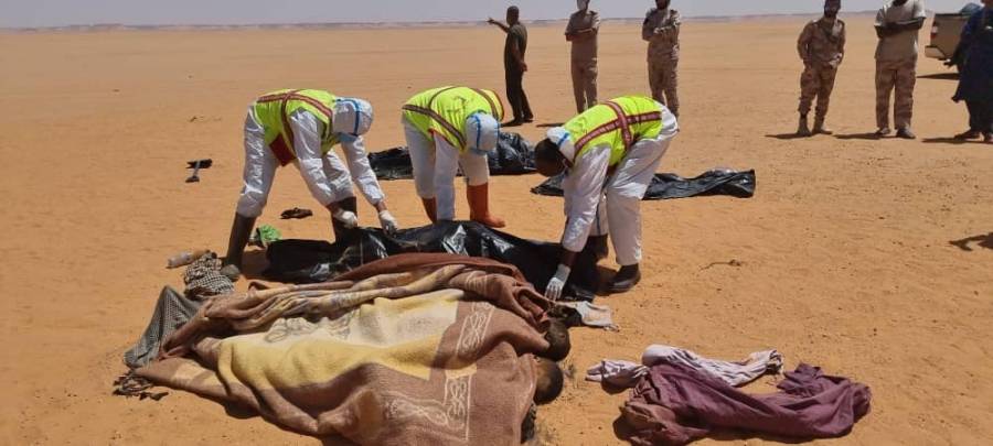 العثور على جثث 20 شخصا في الصحراء الليبية ماتوا من العطش