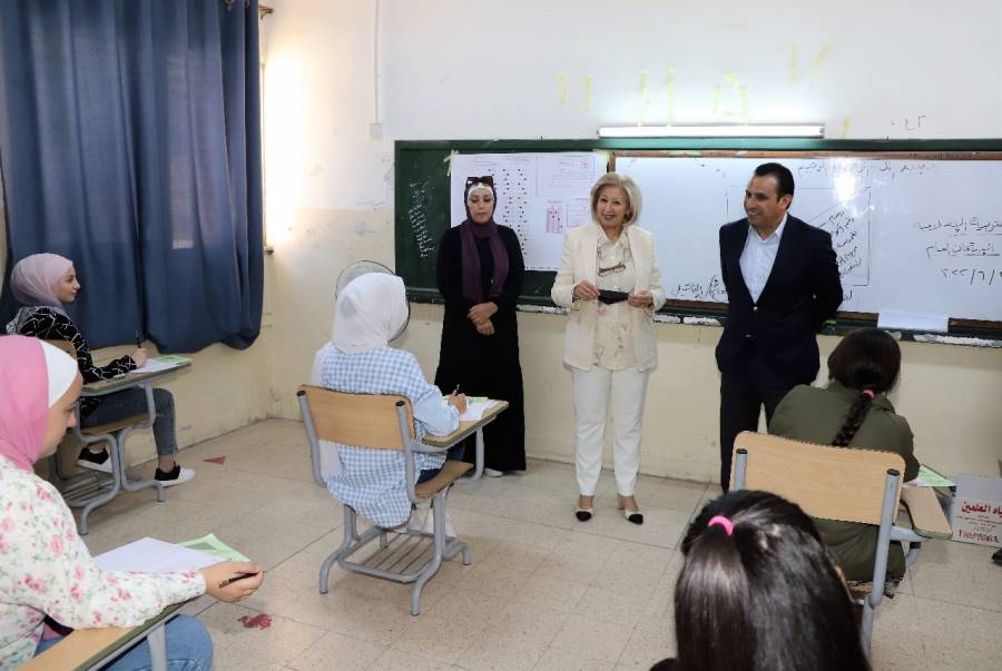 وزيرة التربية بالوكالة: امتحان التوجيهي في يومه الأول جري بنزاهة عالية جداً