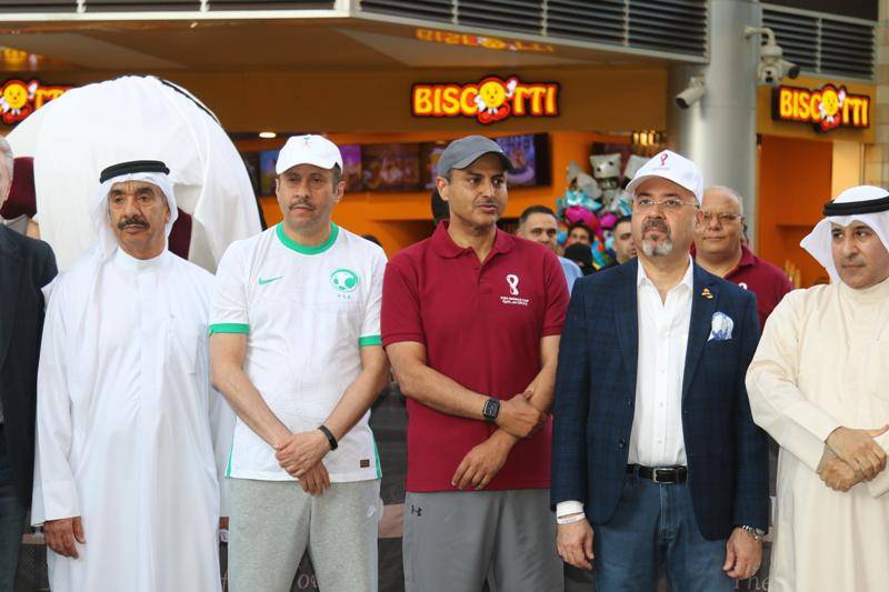 ٦ آلاف اردني وشخصيات تشارك بفعاليات ترويجية لكأس العالم قطر بالبوليفارد (صور)