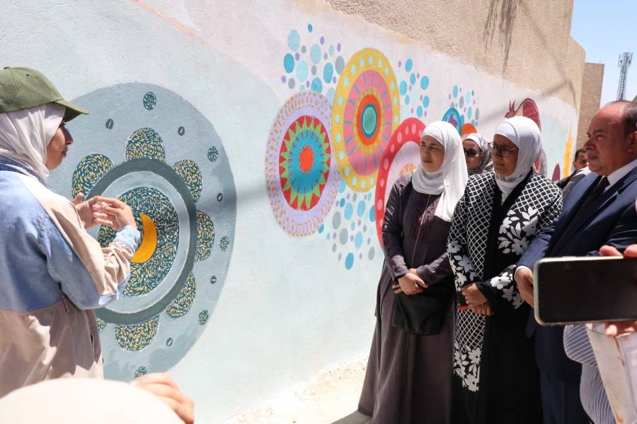 أختتام اعمال مشروع مبادرة ما وراء الجدران