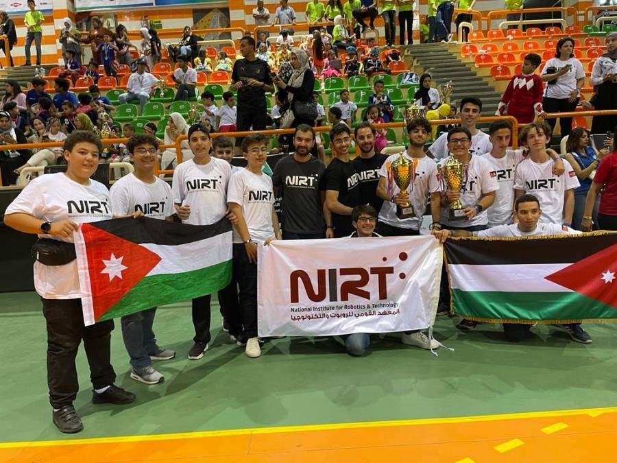 المعهد القومي للربوت والتكنولوجيا يشارك بالبطولة العربية المفتوحة