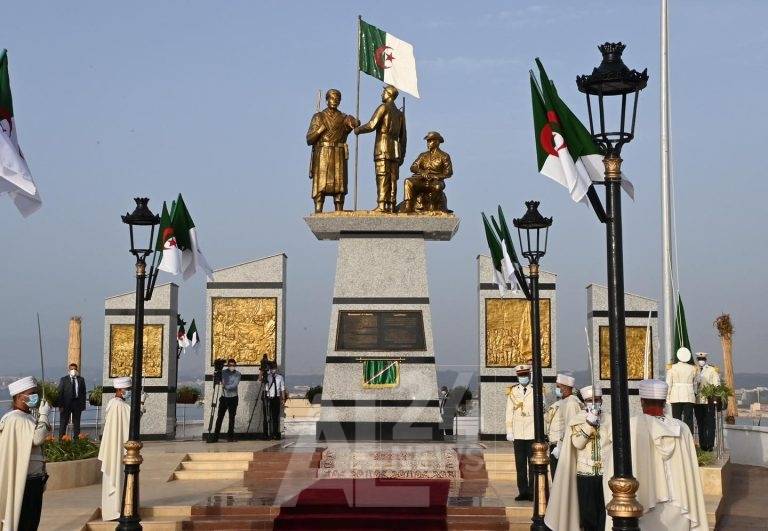 الجزائر : معلم الحرية بسيدي فرج نصب تذكاري يخلد موقع رفع العلم الوطني في 1962