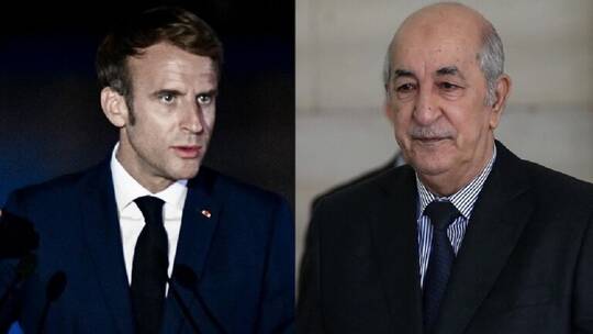 ماكرون يهنئ تبون بالذكرى الـ 60 لاستقلال الجزائر عن فرنسا