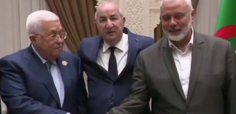 محمود عباس يلتقي إسماعيل هنية في الجزائر...لأول مرة منذ أعوام