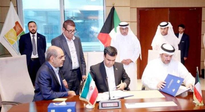 الكويت وإيران توقعان مذكرة تعاون للحد من العواصف الرملية والترابية