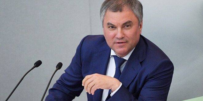 فولودين: تسوية الأزمة في أوكرانيا بطرق سلمية غير مفيدة لأمريكا