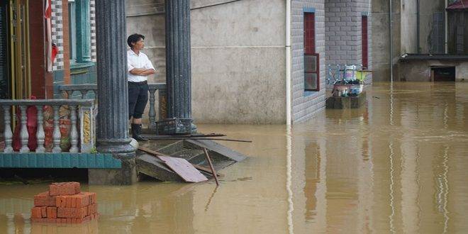 الصين تطلق استجابة طارئة للسيطرة على الفيضانات