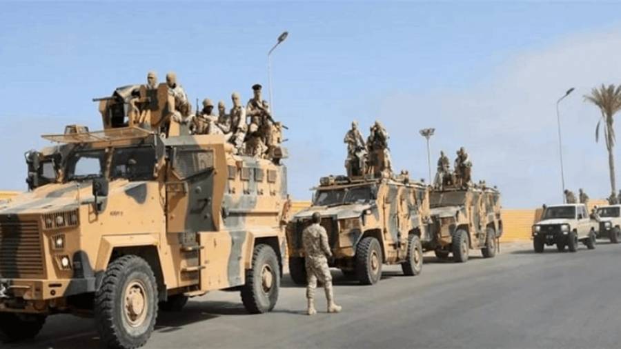 حشود عسكرية كبيرة تدخل طرابلس.. ماذا يحدث؟ صور