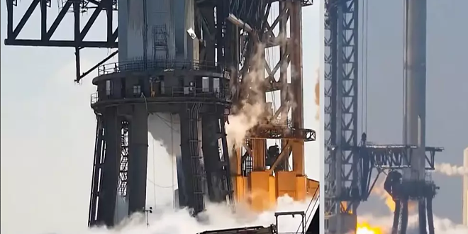 انفجار صاروخ دفع مطور لشركة أمريكية أثناء اختبار الإطلاق في تكساس