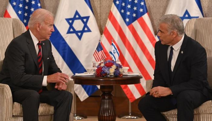 اجتماع ثنائي بين بايدن ولابيد.. 4 ملفات تقود لـإعلان القدس