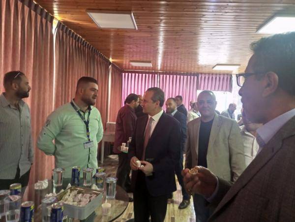 أسرة هيئة تنظيم قطاع الطاقة والمعادن تتبادل التهاني بعيد الأضحى