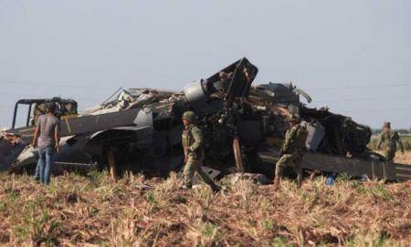 مصرع 14 شخصا بتحطم طائرة عسكرية مكسيكية