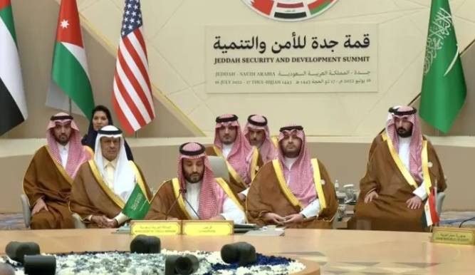 محمد بن سلمان: نأمل أن تواجه قمة جدة التحديات العالمية