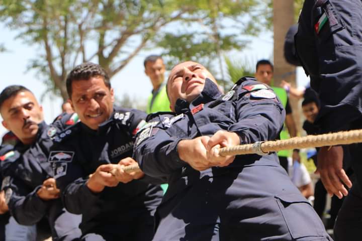 انطلاق بطولة الامن العام السنوية لشد الحبل لعام 2022 ._صور