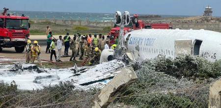 تحطم طائرة ركاب صومالية