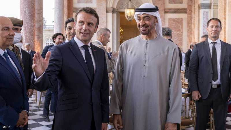 بيان إماراتي – فرنسي مشترك بمناسبة زيارة محمد بن زايد لباريس