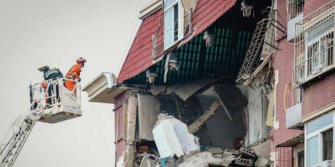 إصابة 11 شخصاً وفقدان 3 آخرين إثر انفجار غازي شمال الصين