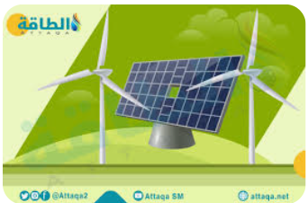 انخفاض نسبة الطاقة الكهربائية المولدة باستخدام الغاز وارتفاع المتجددة