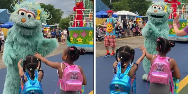 موجة غضب أميركية بعد تصرف عنصري من دمية عالم سمسم