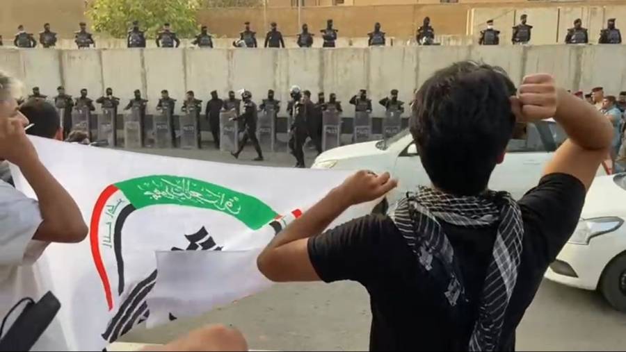 وسائل إعلام عراقية: محتجون يحاولون اقتحام القنصلية التركية في بغداد