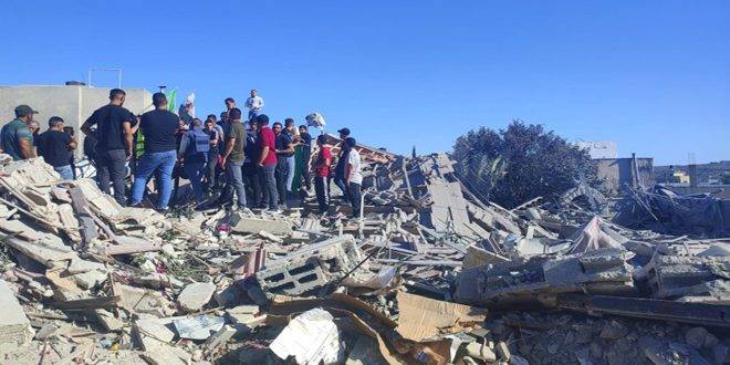 قوات الاحتلال تهدم منازل ومنشآت في مناطق متفرقة من الضفة الغربية