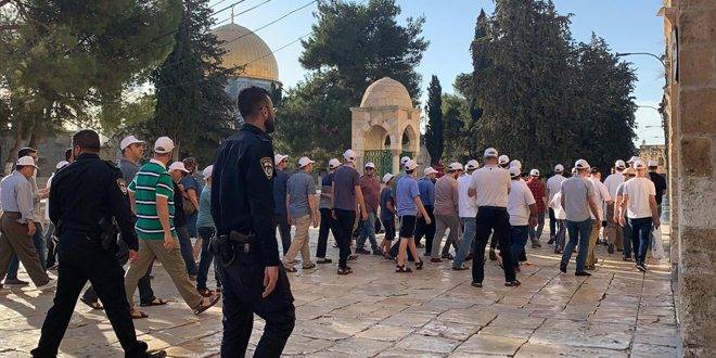 عشرات المستوطنين يجددون اقتحام الأقصى