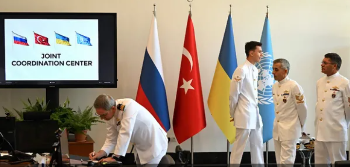 رسميا.. افتتاح مركز تنسيق صادرات الحبوب الأوكرانية