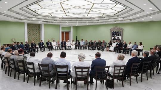 الأسد: ما يحصل بسوريا حرب على الانتماء