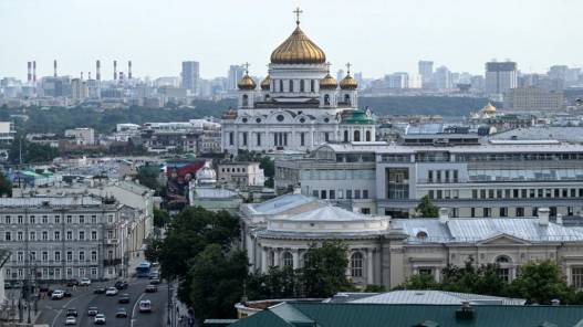 8 قتلى في حريق مبنى في موسكو