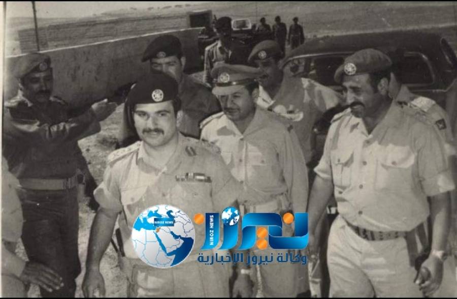 من ذاكرة الوطن ...الأمير الحسن في زيارة للموقر عام 1971