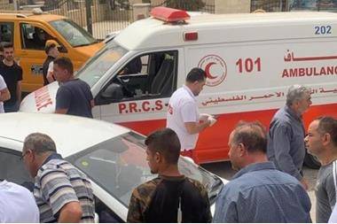 إصابة سيدة بعيار ناري باحتفالات التوجيهي في الخليل