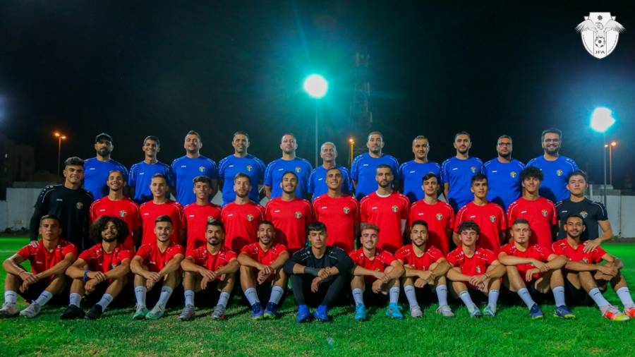 منتخب الشباب يلتقي نظيره الفلسطيني الأحد
