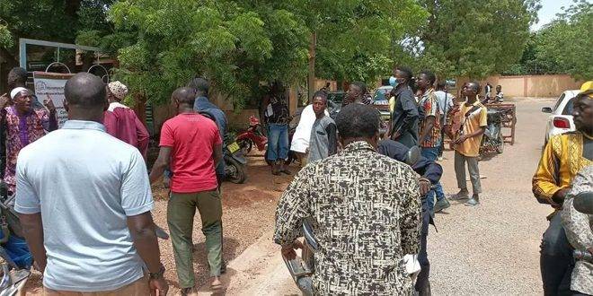 تجمع احتجاجي في بوركينا فاسو على الوجود الفرنسي في البلاد