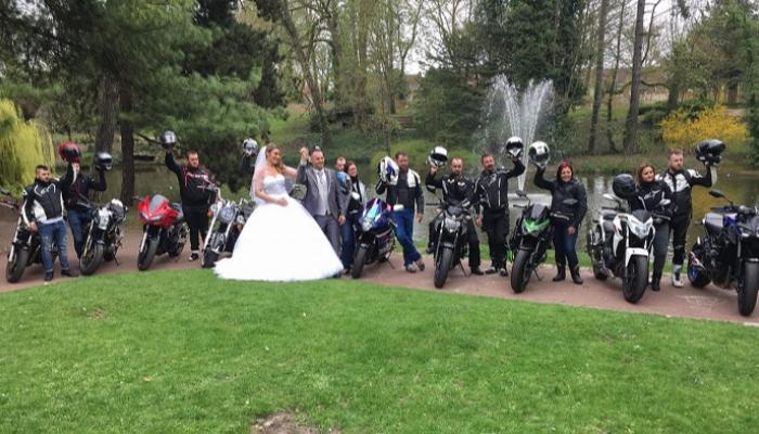 موكب عرس بالدراجات النارية يثير الغرابة في الجزائر