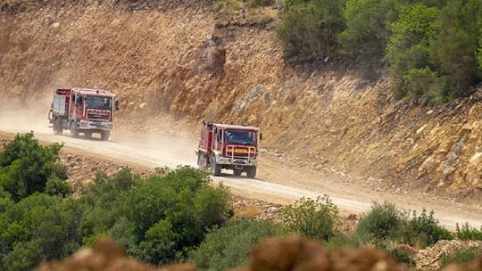 تونس.. السيطرة بنسبة كبيرة على حريق جبل سيدي زيد شمال شرقي البلاد