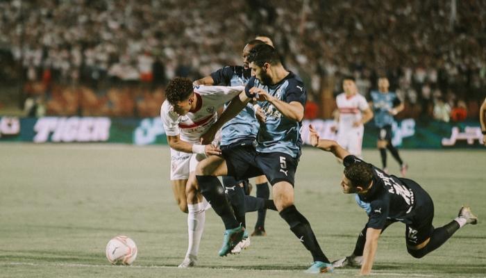 قطار الزمالك يدهس بيراميدز بثلاثية من أجل اللقب 14