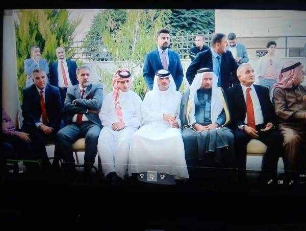 الشيخ العبابنة للشيخ العبيدات :  اشربوا قهوتكم  مبارك...صور