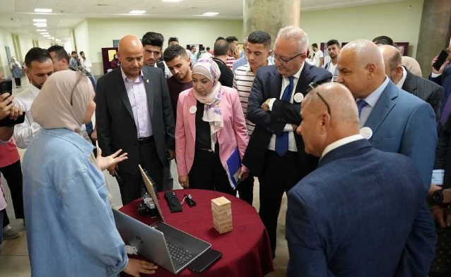 اليرموك: افتتاح معرض متنوع لإبداعات الطلبة