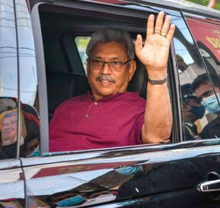 الرئيس السريلانكي الهارب يحصل على إقامة مؤقتة في تايلاند