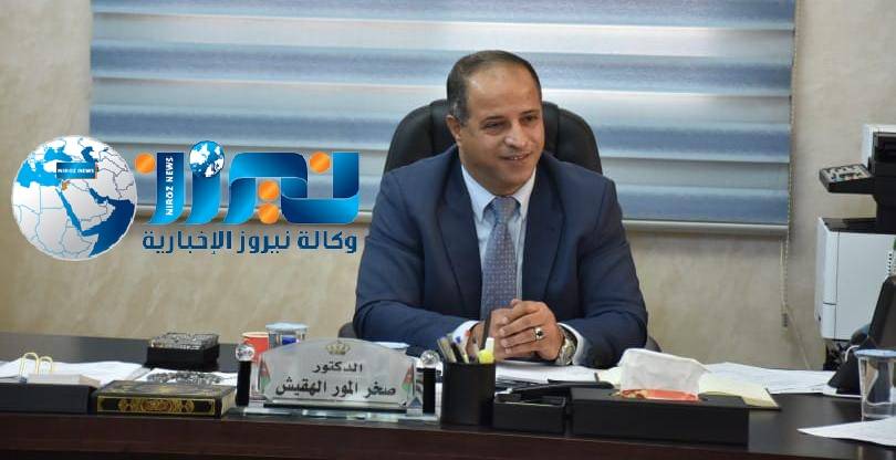 العليمات يعرب عن شكره لمساعد محافظ مادبا  صخر الهقيش 