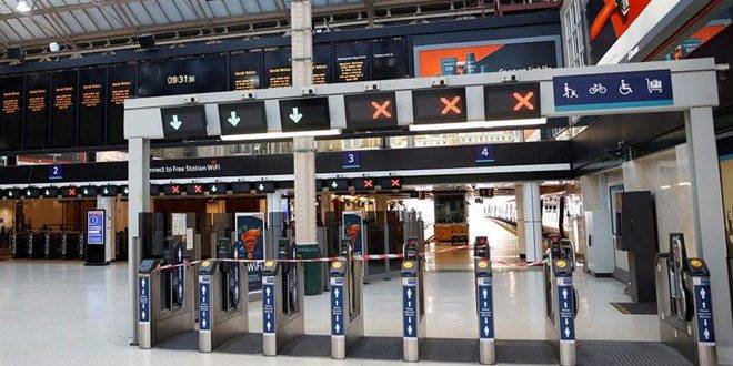 إضراب لسائقي القطارات في بريطانيا احتجاجاً على الأوضاع الاقتصادية