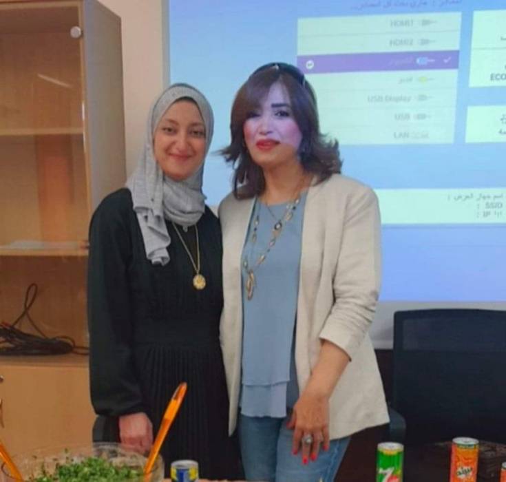 الزميلة غادة جابر من قطاع المياه تنطلق ل حياة اخرى ..